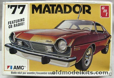 AMT 1/25 AMC 1977 Matador, T480 plastic model kit